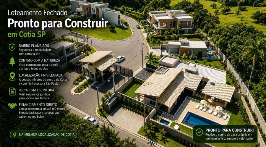 Terreno - Venda - Quinta dos Angicos - Cotia - SP